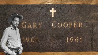 The Surprising Truth Behind Gary Coopers Original Grave Marker [upl. by Notwal]