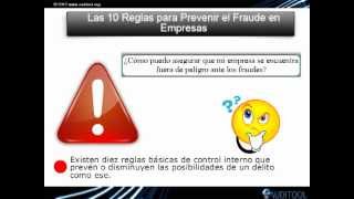 Las 10 reglas para prevenir el fraude en empresas [upl. by Granoff537]