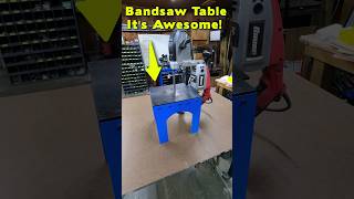 Harbor Freight Bandsaw Table diy makingstuff [upl. by Ariaz]