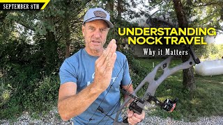 Understanding Nock Travel  How it Affects Tuning  The Setup w Bill Winke [upl. by Einor]