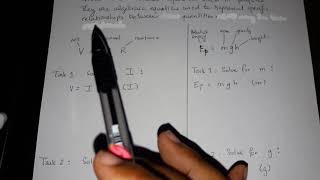 Physics Chapter 1 Part 3 Transposition in Fractions [upl. by Eilojne]