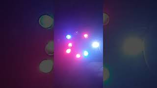 Heart shape multicolour led lighting❤💡electronics ledlights shorts youtubeshorts viral trend [upl. by Ignace]