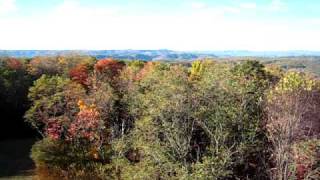 PipeStem State Park WV  The Lookout Tower [upl. by Nailluj]