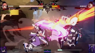 Guilty Gear Strive Season 4 Baiken Online Highlights guiltygear guiltygearstrive ggst baiken [upl. by Lanni]