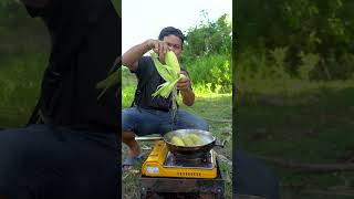 Bushcraft Skills Very Simple and Very Useful in Forest outdoorfood survival bushcraft camping [upl. by Sirref]