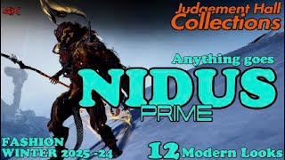 Nidus Prime Fashion frame Warframe WINTER 2025 24 ArtFashion [upl. by Eatnom969]