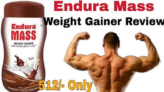 Endura Mass Weight Gainer Honest Review in Hindi [upl. by Allemrac376]