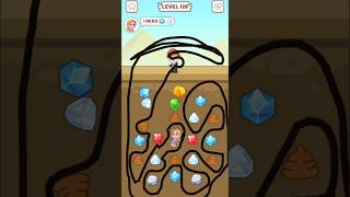 Pull the gold 🥇🪙 Max Level 126 awesome game brain 🧠 solve puzzle 🤯 shortsfeed shortsvideo [upl. by Atcliffe309]