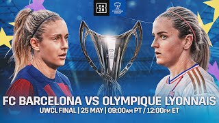 Barcelona vs Olympique Lyonnais  UEFA Women’s Champions League Final 2024 Full Match [upl. by Eussoj]