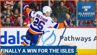 The New York Islanders Finally End Their Losing Streak and Win in a Shootout [upl. by Yehus]