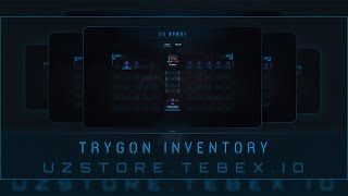 Fivem Script  Trygon Inventory  UZStore QBCore ESX Standalone [upl. by Brubaker]