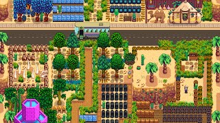 Stardew Valley Ginger Island amp Desert Tour  Year 17 [upl. by Anigger]