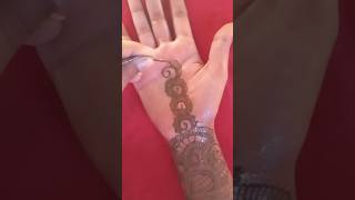 video viralshort youtubeshort Simple Front Hand Mehndi Ka Design [upl. by Sakhuja]