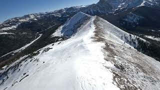 Winter Snowcaps  Chimera 7 Long range FPV [upl. by Haimarej550]