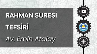 Rahman Suresi Tefsiri  Emin Atalay [upl. by Toshiko]