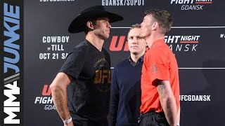 MMA media predict Donald Cerrone vs Darren Till [upl. by Rednaskela]