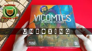 Unboxing Vicomtes du Royaume de lOuest [upl. by Riesman]