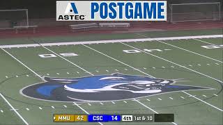 Mount Marty University Football vs CulverStockton College [upl. by Gherardi645]