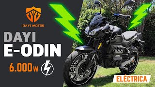 ¿⁣Las motos ELÉCTRICAS son el futuro Dayi eodin  Review de Motocicletas [upl. by Orelee853]