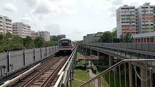 🟥C651 Set 201202 departing Khatib MRT Station Marina South Pier Bound [upl. by Igenia]