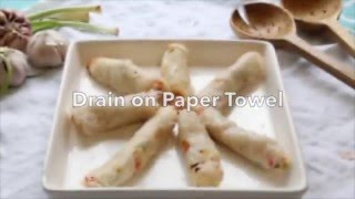 Crab Rangoon Spring Rolls [upl. by Nuris528]