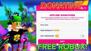 🔴 PLS DONATE LIVE 🔴  FREE ROBUXDONATING ROBUX TO FANS 🤑💸 167k Donated [upl. by Jezrdna]