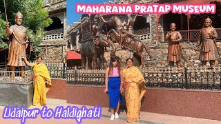 Haldighati Museum Maharana Pratap Museum Udaipur to Haldighati [upl. by Nojed]