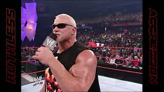 Scott Steiner calls out Triple H  WWE RAW 2003 [upl. by Bocyaj]