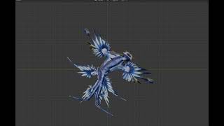 Glaucus Atlanticus Blender Animation [upl. by Nyliahs]