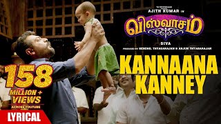 Kannaana Kanney Full Video Song  Viswasam Video Songs  Ajith Kumar Nayanthara  D Imman  Siva [upl. by Dorris]