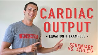 Cardiac Output Explained Heart Rate X Stroke Volume Cardiac Output  Exercise Physiology [upl. by Josler]