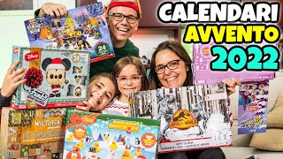 6 CALENDARI dellAVVENTO di NATALE 2022 da Barbie a Disney a Playmobil [upl. by Loleta]