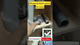 Reparaciónes para casas hazlotumismo lavamanos sifon 🇨🇴🇨🇴100 apóyame 🙏🏻😊 [upl. by Ingram613]