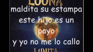 Loona Hijo de La Luna Lyrics [upl. by Lenssen]