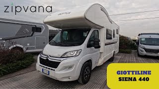 Giottiline Siena 440  Videorecensione Camper Mansardato [upl. by Cioffred]