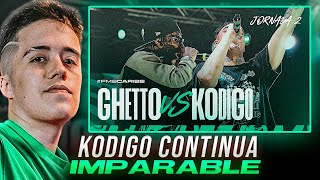 GAZIR reacciona a KODIGO vs GHETTO en FMS CARIBE 🏴‍☠️ [upl. by Adnola]