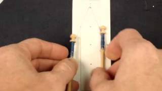 Hanging Pairs of Bobbins on a Pin [upl. by Consuela555]