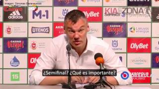 Simplemente Sarunas Jasikevicius [upl. by Guillermo484]