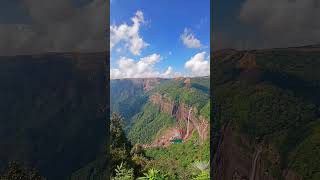 Nohkalikai waterfalls waterfall photo viralvideo vlog shillong meghalaya ytshorts travel yt [upl. by Attecnoc319]