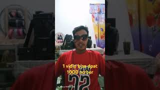 1vidio bisa dpat 1000 scrbertutorial vdioshort [upl. by Aikaz]