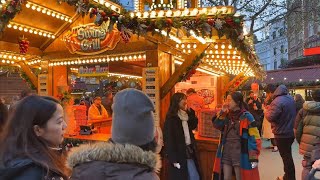 🔴 LONDON CHRISTMAS MARKET AND CHRISTMAS LIGHTS 2023 CARNABY STREE CHRISTMASLIGHTS LEICESTER SQUARE [upl. by Lesslie]