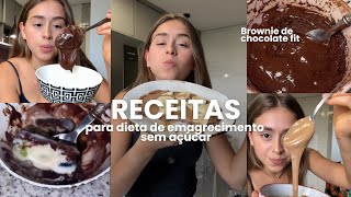 Receitas Saudáveis Doces com poucas calorias para incluir na dieta de emagrecimento [upl. by Berardo706]