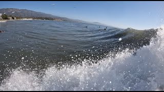 SURF POV a Rare SB Pointbreak Firing [upl. by Elsilrac]