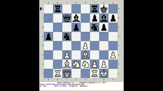 Masic Ljubomir vs Ljubojevic Ljubomir  Yugoslavia Chess 24th 1969 Novi Travnik [upl. by Lucio550]