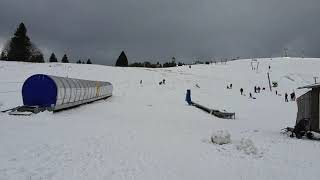 Feldberg Schwarzwald Schnee Skifahren Skilift Winter Dezember 2020 [upl. by Aittam]