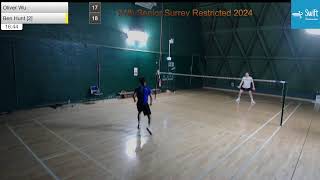 Toby vs Felix  Oliver vs Ben Hunt semi live [upl. by Bergwall]