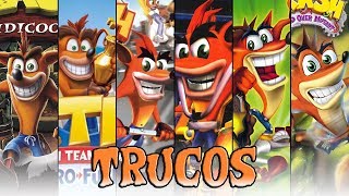 MEGATOP 35 Trucos en los Juegos de Crash Bandicoot [upl. by Anial]