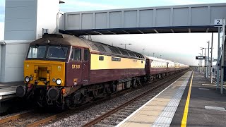 Chasing the Northern Belle in the Far North of Scotland [upl. by Suivatnad725]