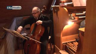 JSBach 3rd Cello amp Organ SONATAwmv [upl. by Katalin]