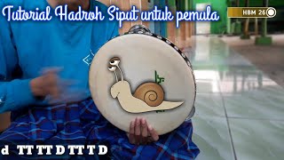 Tutorial RUMUS HADROH untuk pemula  Tempo lambat BEST TUTORIAL part 1 [upl. by Euqinay305]